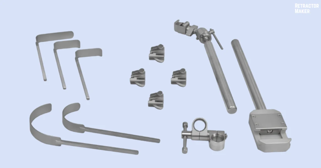 Bookwalter Gyn Retractor components