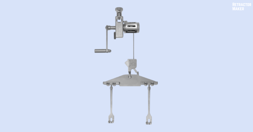 Rultract Retractor Rake Assembly with Snap Clip