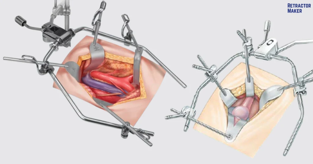 Omni Retractor During Surgery