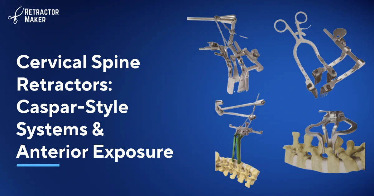 Cervical spine retractor system