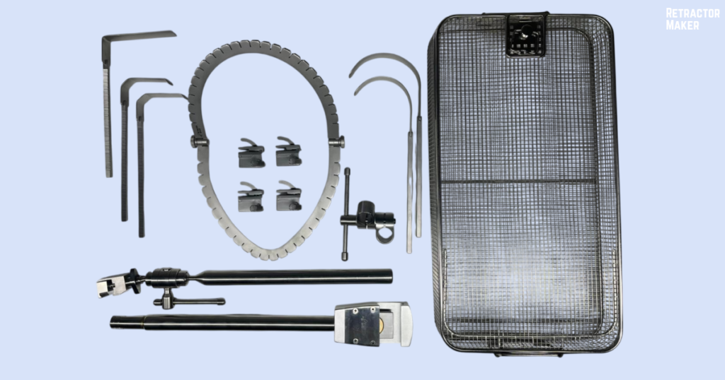 Bookwalter Gyn Retractor with sterilization box