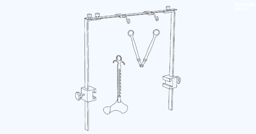 Rochard Retractor assembly drawing"
