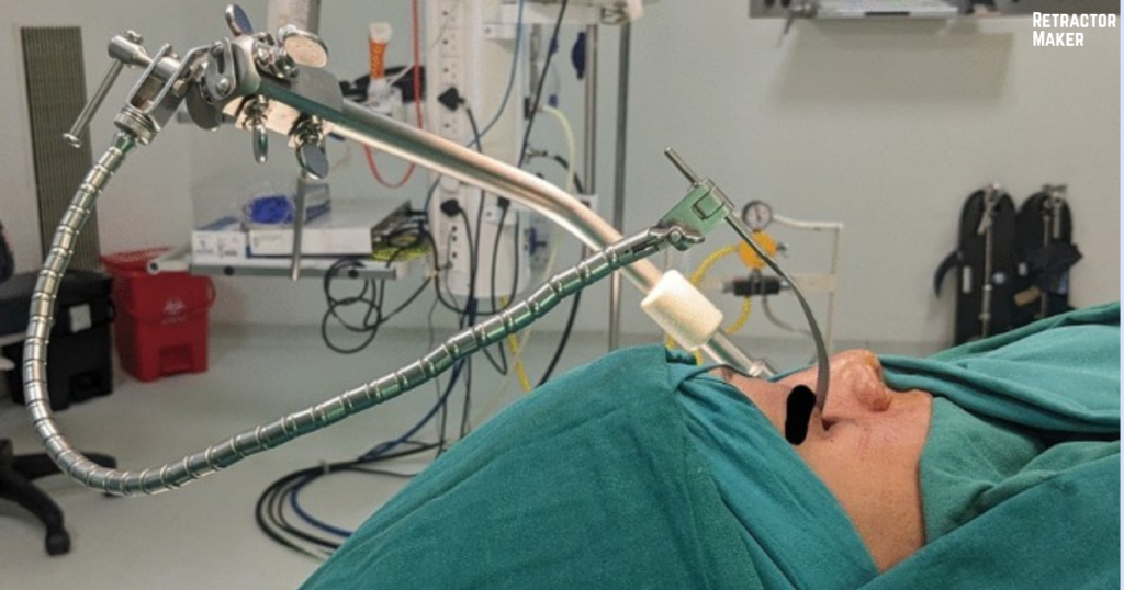 Leyla Retractor During Surgery