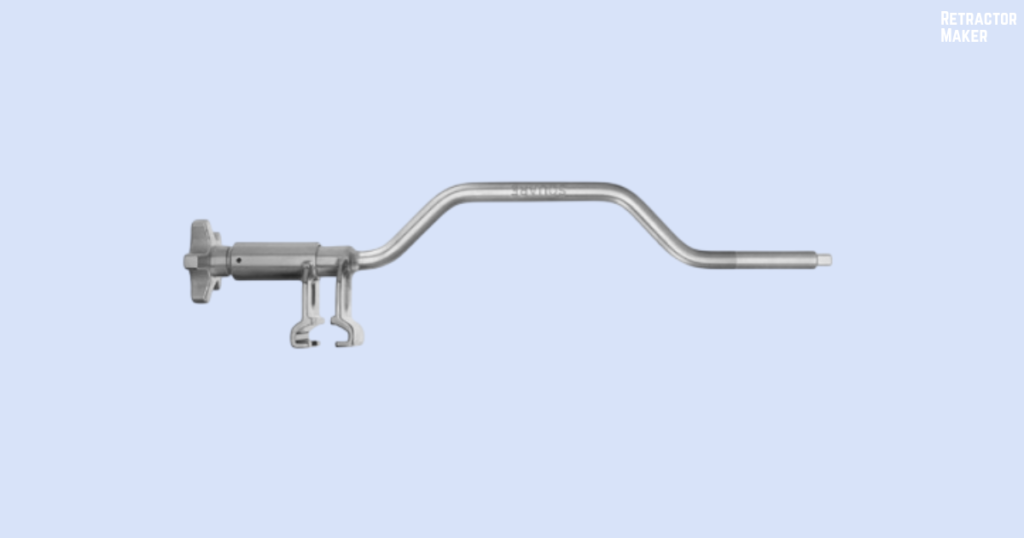 Rultract Retractor Spline Tip, Double Blend Post/Clamp